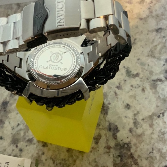 Invicta Reserve Men's 61mm Gladiator Swiss Quartz Chronograph Bracelet Watch - Picture 6 of 7